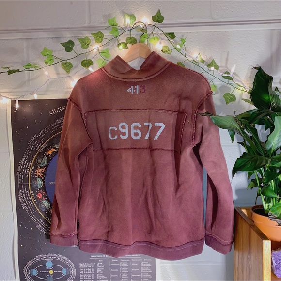 Free People Quarter Zip Size Large - Picture 2 of 3